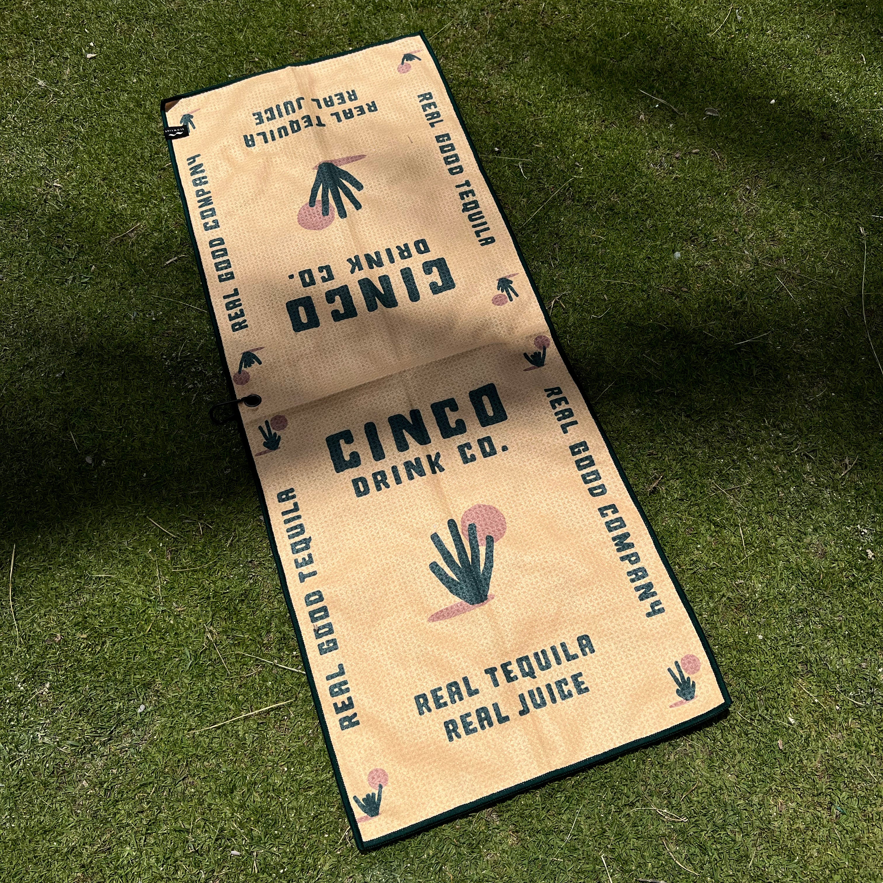 CINCO x Slowtide Golf Towel